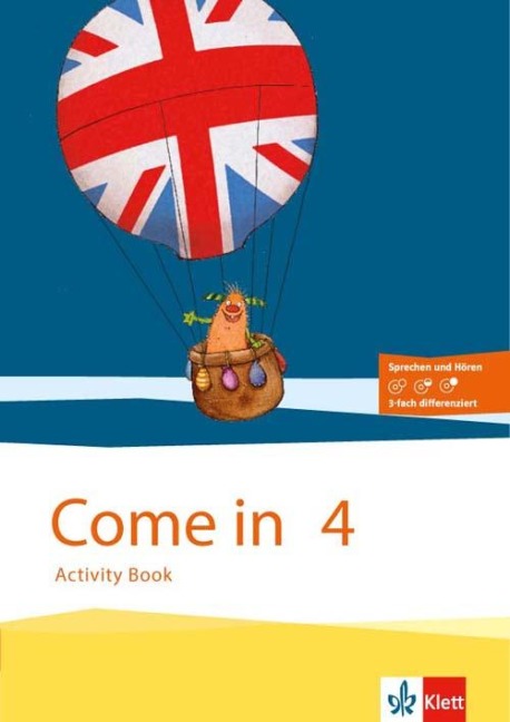 Come in. Activity Book mit Bild-/Wortkarten und Audio-CD 4. Schuljahr - 