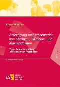 Anfertigung und Präsentation von Seminar-, Bachelor- und Masterarbeiten - Klaus Watzka