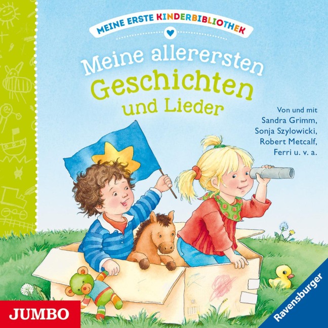 Meine erste Kinderbibliothek. Meine allerersten Geschichten und Lieder - Sandra Grimm