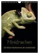 Cover-Bild zum Titel 'Minidrachen - Die kleinen Nachkommen der Urzeitmonster (Wandkalender 2026 DIN A4 hoch), CALVENDO Monatskalender' von 'Sigrid Enkemeier'