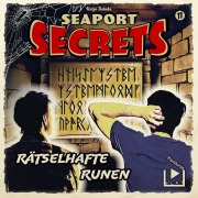 Cover-Bild zum Titel 'Seaport Secrets 11 - Rätselhafte Runen' von 'Katja Behnke'