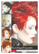 Cover-Bild zum Titel 'Kurzhaarschnitte. Zeitlose und schöne Schnitte für kurze Haare (Wandkalender 2026 DIN A2 hoch), CALVENDO Monatskalender' von 'Rose Hurley'