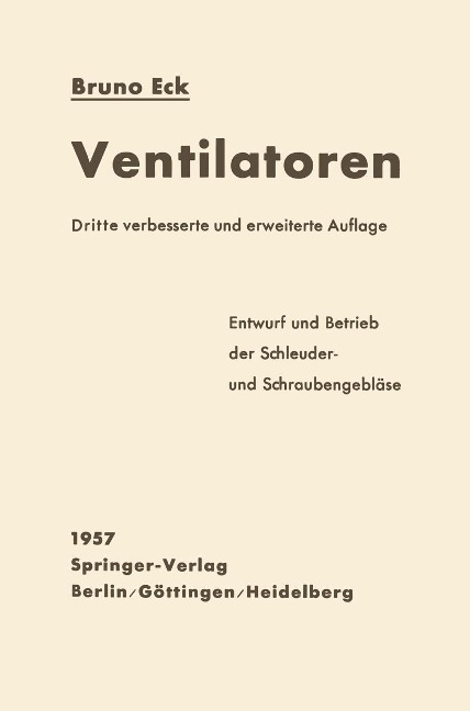 Ventilatoren - Bruno Eck