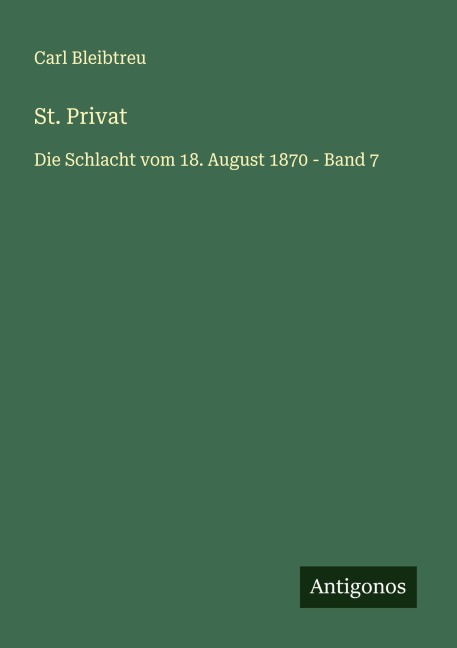 St. Privat - Carl Bleibtreu