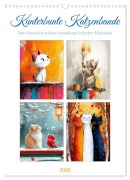 Kunterbunte Katzenbande (Wandkalender 2026 DIN A3 hoch), CALVENDO Monatskalender - Steffen Gierok-Latniak