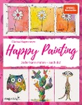 Cover-Bild zum Titel 'Happy Painting: Das Grundlagenbuch' von 'Clarissa Hagenmeyer'
