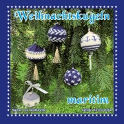 Cover-Bild zum Titel 'Weihnachtskugeln maritim' von 'Marion Von Gratkowski'