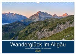 Cover-Bild zum Titel 'Wanderglück im Allgäu (Wandkalender 2026 DIN A3 quer), CALVENDO Monatskalender' von 'Nadine Köller'