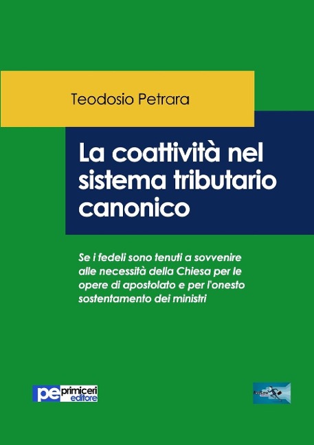 La coattività nel sistema tributario canonico - Teodosio Petrara