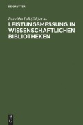 Cover-Bild zum Titel 'Leistungsmessung in wissenschaftlichen Bibliotheken' von ''