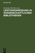 Cover-Bild zum Titel 'Leistungsmessung in wissenschaftlichen Bibliotheken' von ''