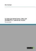 Cover-Bild zum Titel 'La negra que llaman honra - Ehre und Ehrbegriff im "Lazarillo de Tormes"' von 'Nina Fanninger'