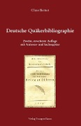 Cover-Bild zum Titel 'Deutsche Quäkerbibliographie' von 'Claus Bernet'