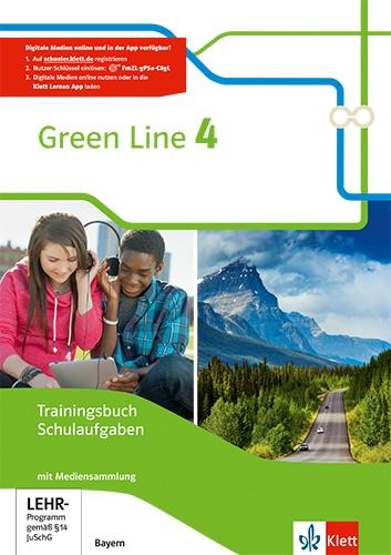 Green Line 4. Ausgabe Bayern. Trainingsbuch Schulaufgaben, Heft mit Lösungen und CD-ROM 8. Klasse - 