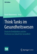 Cover-Bild zum Titel 'Think Tanks im Gesundheitswesen' von ''