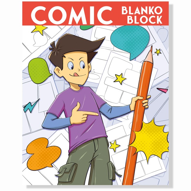 Comic Blanko Buch - kreiere dein eigenen Comic - SimplePaper