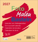 Cover-Bild zum Titel 'Foto-Malen-Basteln Bastelkalender beige 2027' von ''