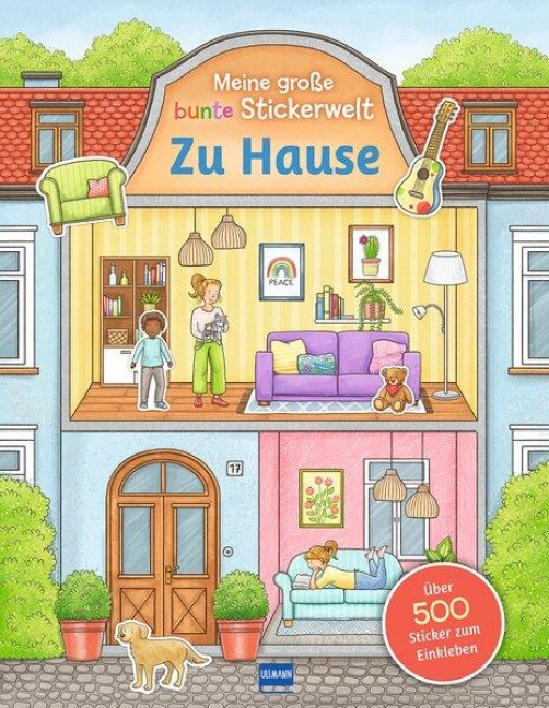 Meine große bunte Stickerwelt - Zu Hause - 