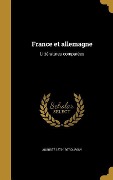 Cover-Bild zum Titel 'France et allemagne' von 'Auguste Dupouy'