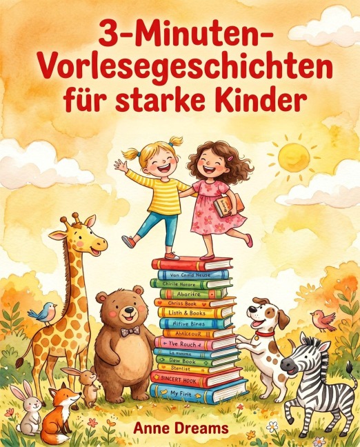 3-Minuten-Vorlesegeschichten für starke Kinder - Anne Dreams