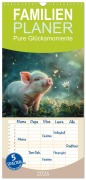 Familienplaner 2026 - Pure Glücksmomente mit 5 Spalten (Wandkalender, 21 x 45 cm) CALVENDO - Steffen Gierok-Latniak