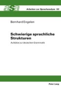 Cover-Bild zum Titel 'Schwierige sprachliche Strukturen' von 'Bernhard Engelen'
