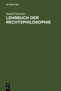 Cover-Bild zum Titel 'Lehrbuch der Rechtsphilosophie' von 'Rudolf Stammler'