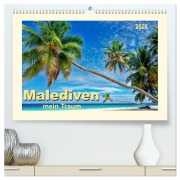 Cover-Bild zum Titel 'Malediven - mein Traum (hochwertiger Premium Wandkalender 2026 DIN A2 quer), Kunstdruck in Hochglanz' von 'Peter Roder'