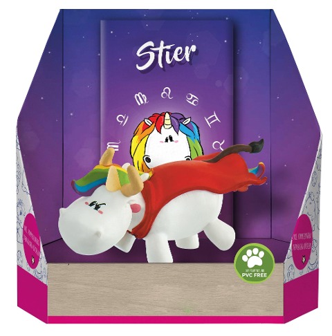 Pummeleinhorn Sammelfigur - Sternzeichen Stier - 