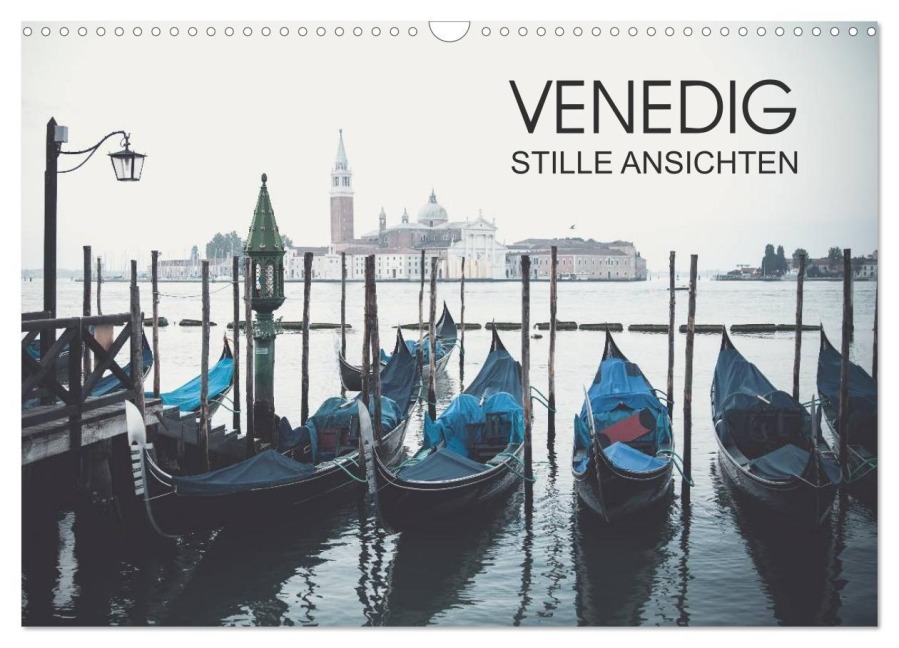 Venedig - Stille Ansichten (Wandkalender 2025 DIN A3 quer), CALVENDO Monatskalender - Jeanette Dobrindt