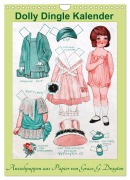 Cover-Bild zum Titel 'Dolly Dingle Kalender - Anziehpuppen von Grace G. Drayton (Wandkalender 2026 DIN A4 hoch), CALVENDO Monatskalender' von 'Karen Erbs'
