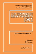 Cover-Bild zum Titel 'Contemporary Ergonomics' von ''