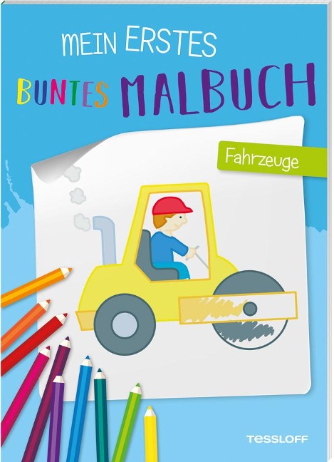 Mein erstes buntes Malbuch. Fahrzeuge - 