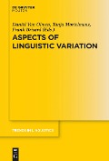 Cover-Bild zum Titel 'Aspects of Linguistic Variation' von ''