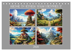 Cover-Bild zum Titel 'Reise in einer Märchenwelt (Tischkalender 2026 DIN A5 quer), CALVENDO Monatskalender' von 'Werner Braun'