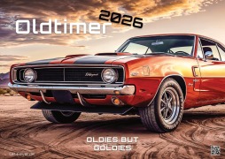 Cover-Bild zum Titel 'Oldtimer - OLDIES BUT GOLDIES - 2026 - Kalender DIN A2' von ''
