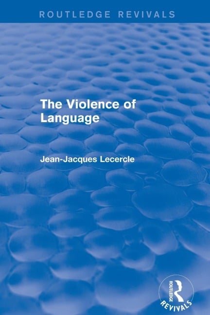 Routledge Revivals - Jean-Jacques Lecercle