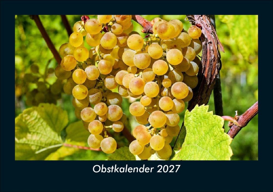 Obstkalender 2027 Fotokalender DIN A5 - Tobias Schmitt, Kevin Heber
