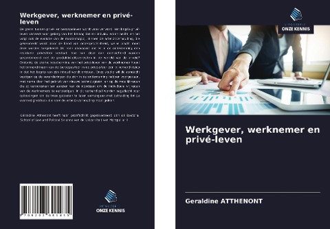 Werkgever, werknemer en privé-leven - Géraldine Atthenont