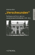 Cover-Bild zum Titel '"Verschwunden"' von 'Christian Dürr'