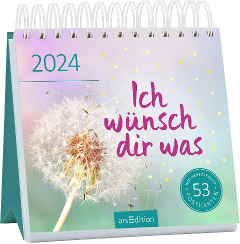 Postkartenkalender Ich wünsch dir was 2024 - 