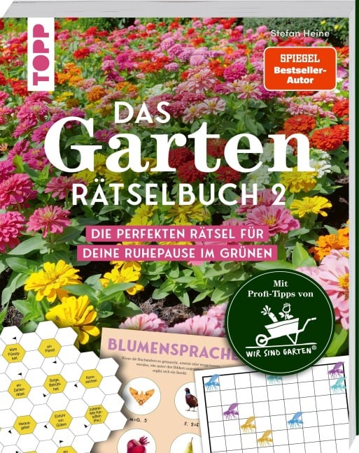Das Garten-Rätselbuch 2 - Mit Profi-Tipps von "Wir sind Garten" - Stefan Heine