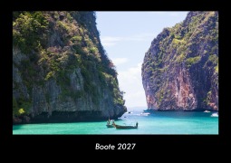 Cover-Bild zum Titel 'Boote 2027 Fotokalender DIN A3' von 'Tobias Becker'