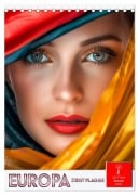 Cover-Bild zum Titel 'Europa zeigt Flagge (Tischkalender 2026 DIN A5 hoch), CALVENDO Monatskalender' von 'Peter Roder'
