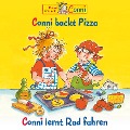 Conni backt Pizza / Conni lernt Rad fahren - Hans-Joachim Herwald, Sabine Jahnke, Liane Schneider, Alexander Ester