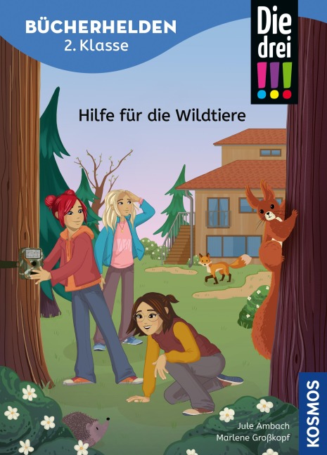 Die drei !!!, Bücherhelden 2. Klasse, Hilfe für die Wildtiere (drei Ausrufezeichen) - Jule Ambach