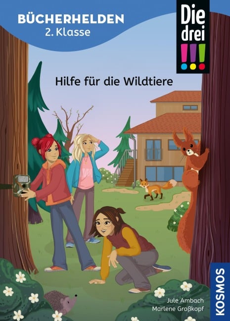 Die drei !!!, Bücherhelden 2. Klasse, Hilfe für die Wildtiere (drei Ausrufezeichen) - Jule Ambach