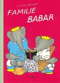 Cover-Bild zum Titel 'Familie Babar' von 'Jean de Brunhoff'