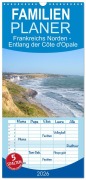 Cover-Bild zum Titel 'Familienplaner 2026 - Frankreichs Norden - Entlang der Côte d'Opale mit 5 Spalten (Wandkalender, 21 x 45 cm) CALVENDO' von 'Daniela Tchinitchian'
