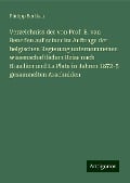 Verzeichniss der von Prof. E. van Beneden auf seiner im Auftrage der belgischen Regierung unternommenen wissenschaftlichen Reise nach Brasilien und La Plata in Jahren 1872-5 gesammelten Arachniden - Philipp Bertkau